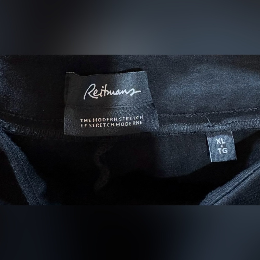 Reitmans Black Midi Skirt - Picture 6 of 11